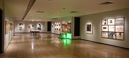 Installation photography, Terry Allen, Amarillo Museum of Art