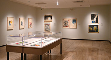 Installation photography, Terry Allen, Amarillo Museum of Art