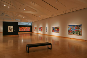 Installation photography / 
Zephyr: Paintings by Gajin Fujita