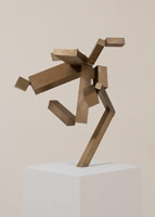 Joel Shapiro / 
Untitled, 2007-2012 / 
bronze / 
19 x 23 1/2 x 16 in. (48.3 x 59.7 x 40.6 cm) / 
JS13-5 