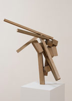 Joel Shapiro / 
Untitled, 2013 / 
bronze / 
26 1/8 x 23 x 14 in. (66.4 x 58.4 x 35.6 cm) / 
JS13-6