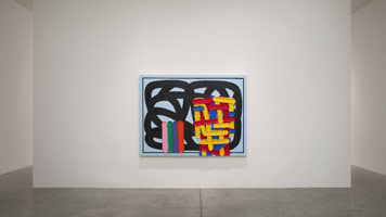 Installation photography, Jonathan Lasker - Recent Paintings