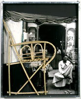 Edward & Nancy Reddin Kienholz / 
Prototype for Abu-Ben #1, 1990 / 
mixed media assemblage / 
37 x 39 1/2 x 4 in (93.98 x 100.33 x 10.16 cm)