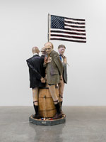 Edward & Nancy Reddin Kienholz / 
My Country 'Tis Of Thee, 1991 / 
mixed media assemblage / 
101 x 56 1/2 x 37 in (256.5 x 143.5 x 94 cm)