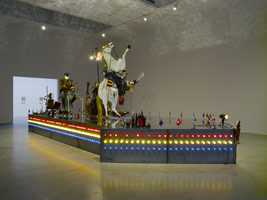 Edward & Nancy Reddin Kienholz / 
The Ozymandias Parade, 1985 / 
mixed media tableau / 
152 x 349 x 180 in. (374 x 887 x 458 cm)