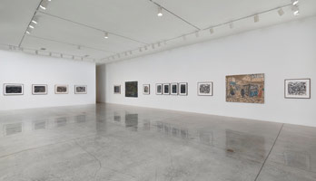 Installation photography, Leon Kossoff: London Landscapes