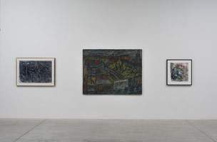 Installation photography, Leon Kossoff: London Landscapes