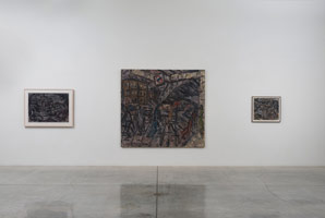 Installation photography, Leon Kossoff: London Landscapes