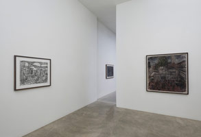 Installation photography, Leon Kossoff: London Landscapes