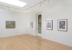 Installation photography, Leon Kossoff: London Landscapes