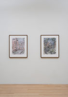 Installation photography, Leon Kossoff: London Landscapes