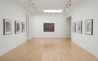 Installation photography, Leon Kossoff: London Landscapes