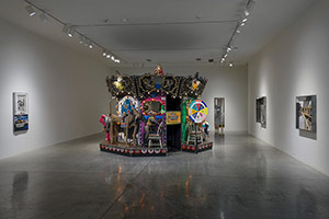 Installation photography / 
Edward and Nancy Kienholz: The Merry-Go-World or Begat by Chance and the Wonder Horse Trigger