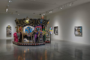 Installation photography / 
Edward and Nancy Kienholz: The Merry-Go-World or Begat by Chance and the Wonder Horse Trigger