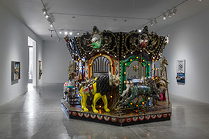 Installation photography / 
Edward and Nancy Kienholz: The Merry-Go-World or Begat by Chance and the Wonder Horse Trigger