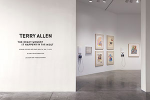 Installation photography, Terry Allen: The Exact Moment It Happens in the West