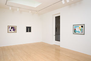 Installation photography / 
Frederick Hammersley: Out of the Blue