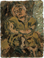 From Velázquez: Francisco Lezcano, mid 1980s / 
      Oil on board  / 
      45 x 33 cm