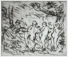 From Rubens: The Judgement of Paris / 
      Etching (second state) / 
      image 25.1 x 22.9 cm