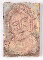 Leon Kossoff / 
Head of Peggy No. 2, 2004 / 
oil on board / 
24 1/2 x 16 1/2 in. (62.1 x 42 cm)