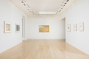 Installation photography / 
Leon Kossoff: Transcriptions from Poussin