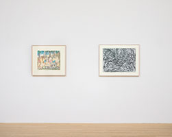 Installation photography / 
Leon Kossoff: Transcriptions from Poussin