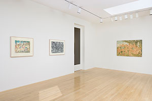 Installation photography / 
Leon Kossoff: Transcriptions from Poussin