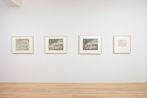 Installation photography / 
Leon Kossoff: Transcriptions from Poussin