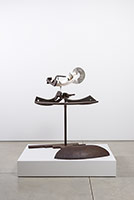 Mark di Suvero / 
Wishtree, 1990 / 
steel / 
60 x 65 x 48 in. (152.4 x 165.1 x 121.9 cm)