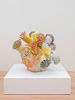 Matt Wedel / 
Flower Tree, 2022 / 
stoneware / 
25 x 28 x 31 in. (63.5 x 71.1 x 78.7 cm) / 
MW22-082