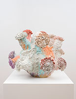 Matt Wedel / 
Flower Tree, 2022 / 
stoneware / 
21 x 25 x 29 in. (53.3 x 63.5 x 73.7 cm) / 
MW22-083