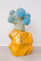 Matt Wedel / 
Flower Tree, 2008 / 
fired clay and glaze / 
22 x 13 x 13 in. (55.9 x 33 x 33 cm) / 
Private collection 