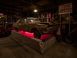 Michael C. McMillen / 
The Central Meridian (The Garage) (detail), 1981 / 
Los Angeles County Museum of Art / 
Art Museum Council Fund / 
art © Michael C. McMillen, photo © Fredrik Nilsen