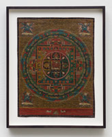 Miscellaneous / 
Thangka, c 19th Century / 
paint and pigment on fabric / 
image: 16 3/4 x 13 5/8 in. (42.5 x 34.6 cm) / 
framed: 17 1/4 x 14 1/8 in. (43.8 x 35.9 cm)