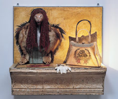 Nancy Reddin Kienholz / 
Ilse's Home, 1999 / 
mixed media assemblage / 
36 x 37 x 11 in. (91.4 x 94 x 28 cm)