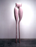 pinknibs, 1999 / 
mixed media / 
115 x 27 x 13 in (292.1 x 68.6 x 33 cm)