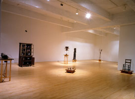 Peter Shelton installation photography, 1993 