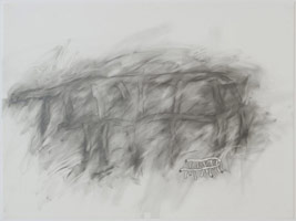 littlewhiteuheader, 2011 / 
graphite on vellum / 
18 x 24 in. (45.7 x 61 cm)