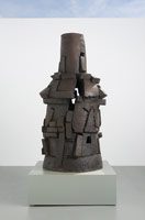 Peter Voulkos / 
Anasazi (Stack S13), 2010 / 
bronze / 
75 1/4 x 36 x 38 in. (191.1 x 91.4 x 96.5 cm) / 
Edition 4 of 5 