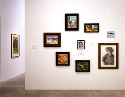 Installation photography, R.B. Kitaj: Los Angeles Pictures 