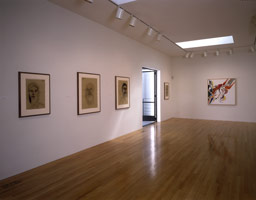 Installation photography, R.B. Kitaj: Los Angeles Pictures 