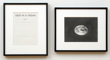 Euan Macdonald / 
From Selected Standards (Deep in a Dream), 2007 / 
graphite on paper (diptych) / 
Part 1 of 2: Paper: 12 x 9 in. (30.5 x 22.9 cm) / Framed: 18 3/8 x 15 3/8 in. (46.7 x 39.1 cm) / 
Part 2 of 2: Paper: 9 x 12 in. (22.9 x 30.5 cm) / Framed: 15 3/8 x 18 3/8 in. (39.1 x 46.7 cm) 
