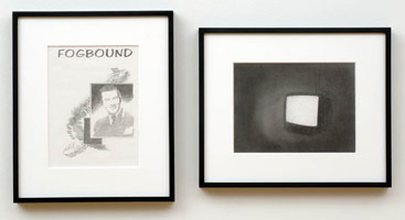 Euan Macdonald / 
From Selected Standards (Fogbound), 2007 / 
graphite on paper (diptych) / 
Part 1 of 2: Paper: 12 x 9 in. (30.5 x 22.9 cm) / Framed: 18 3/8 x 15 3/8 in. (46.7 x 39.1 cm) / 
Part 2 of 2: Paper: 9 x 12 in. (22.9 x 30.5 cm) / Framed: 15 3/8 x 18 3/8 in. (39.1 x 46.7 cm) 