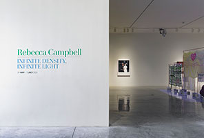 Installation photography / 
Rebecca Campbell: Infinite Density, Infinite Light