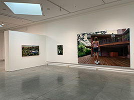 Installation photography / 
Rebecca Campbell: Painting Feminine Power / 
Courtesy Frank M. Doyle Arts Pavilion, Orange Coast College, Costa Mesa, CA