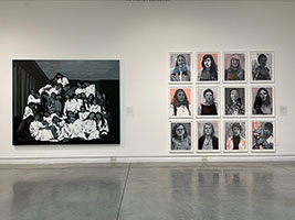 Installation photography / 
Rebecca Campbell: Painting Feminine Power / 
Courtesy Frank M. Doyle Arts Pavilion, Orange Coast College, Costa Mesa, CA