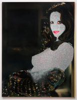 Rebecca Campbell / 
Glitter, 2015  / 
oil on canvas / 
84 x 65 in. (213.4 x 165.1 cm)