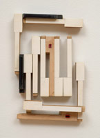 Rebecca Campbell / 
Almost Blue, 2009 / 
      piano keys / 
      11 x 6 1/2 x 2 in. (27.9 x 16.5 x 5.1 cm)