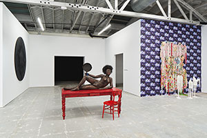 Installation view of Resting Our Eyes / 
Courtesy of ICA SF / 
Photo credit: Impart Photography