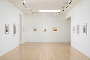 Installation photography, Richard Diebenkorn: Works on Paper 1949-1992